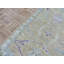 Tapis rectangulaire en laine de conception unique 2 pi 6 po x 9 pi 10 po ivoire / beige clair / mauve
