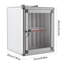 Armoire de rangement pour téléphone portable en aluminium à 12 fentes