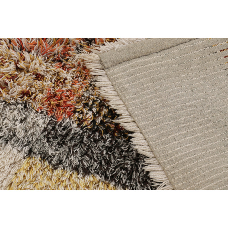 Vintage One-of-a-Kind 3'5X4'7 Hand Knotted Area Rug