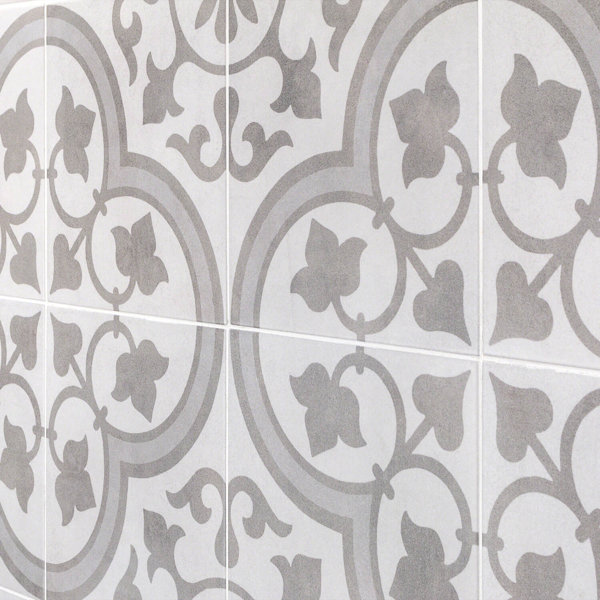 Sintra 9" x 9" Straight Edge Porcelain Singular Subway Floor Use Tile