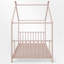 Lit plateforme simple en métal-106803167
