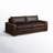 Jonie 91" Genuine Leather Sleeper Sofa-1737887751