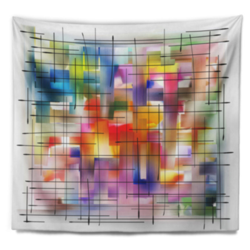 Polyester Tapestry, 32" H x 39" W
