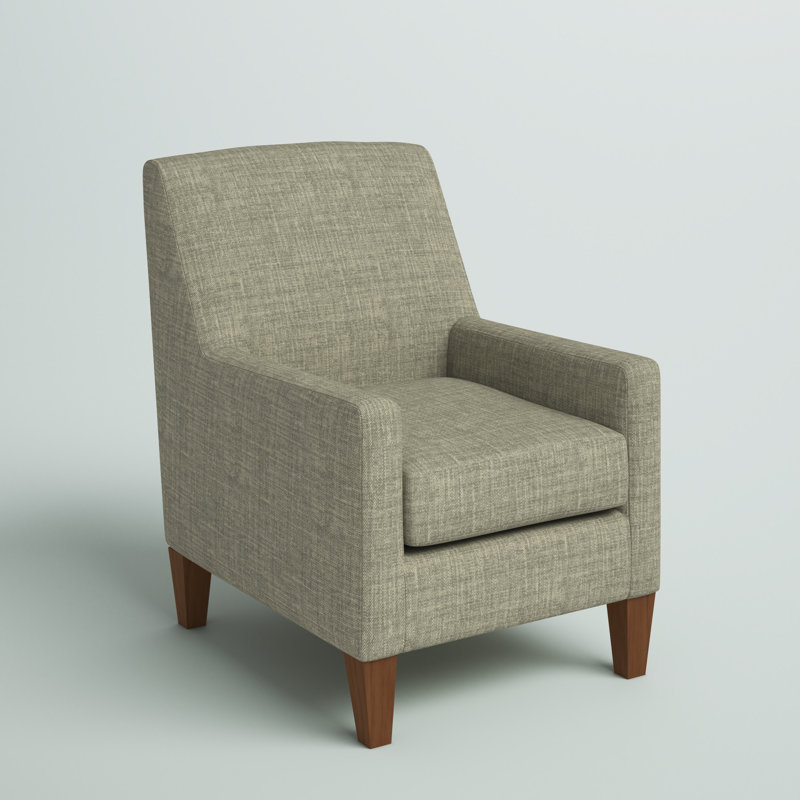 Peavy Upholstered Armchair, Hampden Spring Green