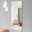 Miroir mural 60 po x 15 po 5 mm argenté avec coins arrondis - Miroir-340007823