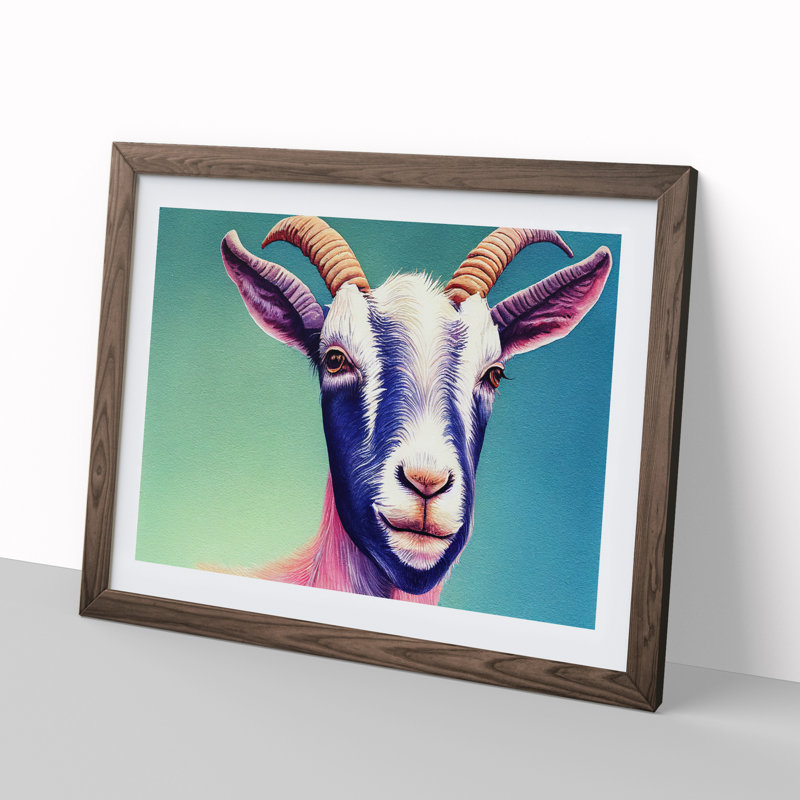 Goat in Colour Vol.1 - Framed Print
