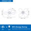 Blitar 30cm 4-Light LED Flush Mount Ceiling Light-499023006-499022992