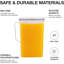 Carafe à eau avec poignée en plastique sans couvercle BPA Aqua Aqua