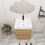 Meuble-lavabo simple 24 po avec plateau en résine Kaysee-1887172441