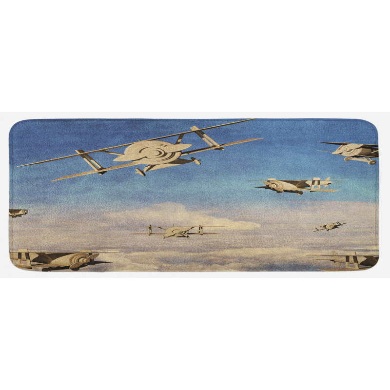 Tapis de cuisine avion