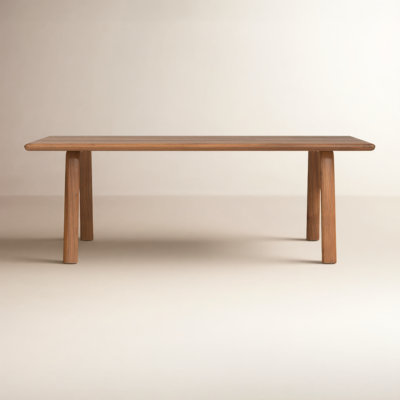 Avari 88" Solid Wood Dining Table