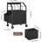 Black Small Rolling File Cabinet - Under Desk Filing Cabinet With Divider (Single Non-Woven Fabric Drawer, Fits A4/Letter Docs)