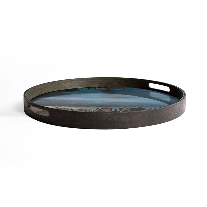 Linear Flow Decorative Tray