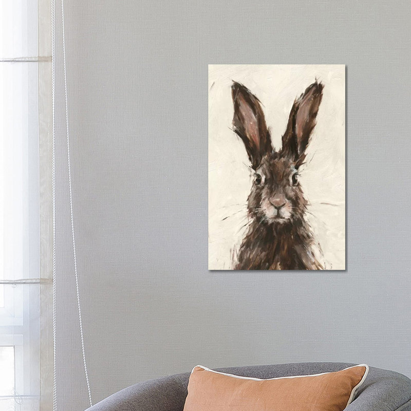 European Hare I by Ethan Harper - Wrapped Canvas Gallery-Wrapped Canvas Giclée, 66.04 cm H x 45.72 cm W