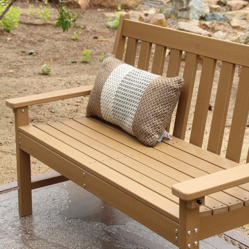 Banc de jardin 52 po pour l'extérieur, Teak