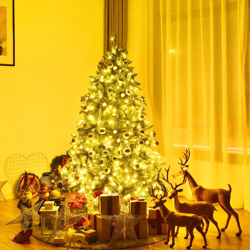 Lighted Artificial Christmas Tree