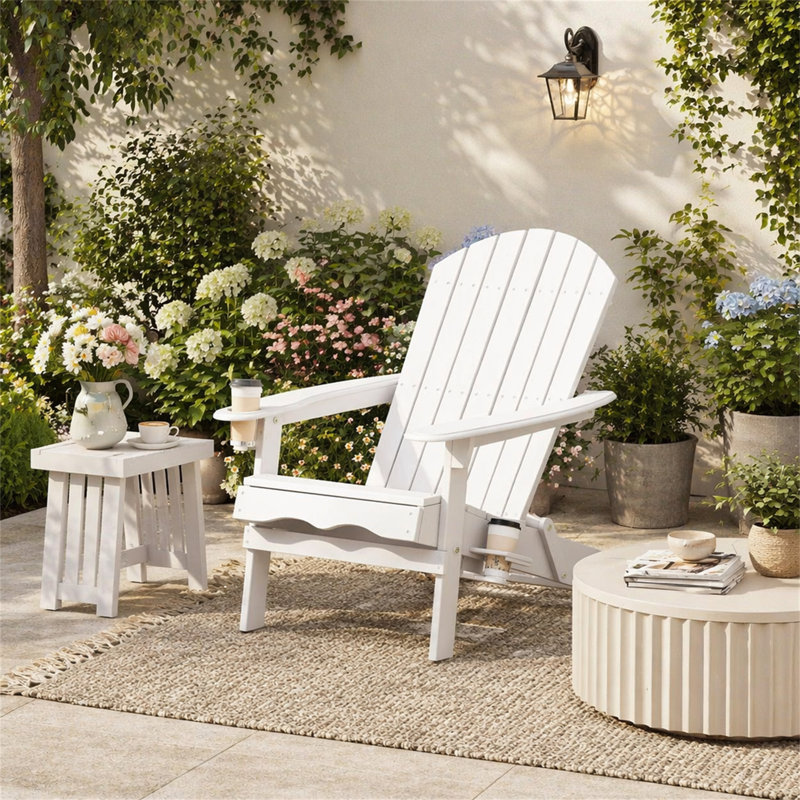 CHAISE ADIRONDack BELLWOOD, Blanc