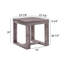 Table de bout Modern Rustic Modern