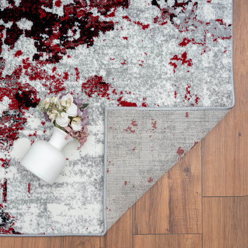 Thorold Abstract Indoor Rug, Rectangle 5' x 7'