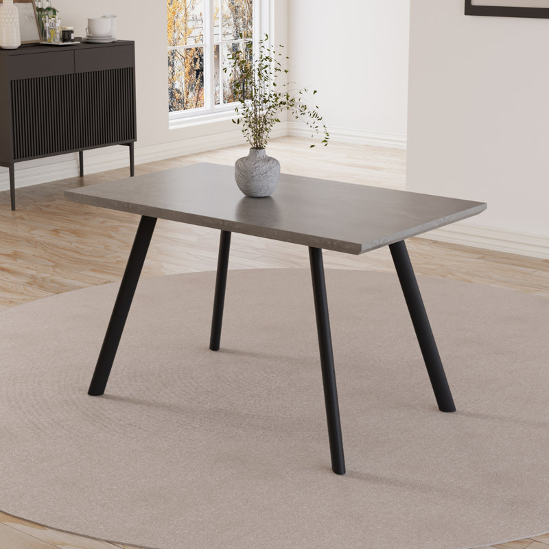 Table de salle à manger, L 31,4 po x L 47,2 po