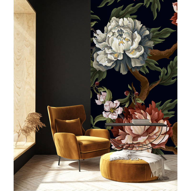 Murale Dashone, L 100 po x L 8,33 po, Rouge / vert