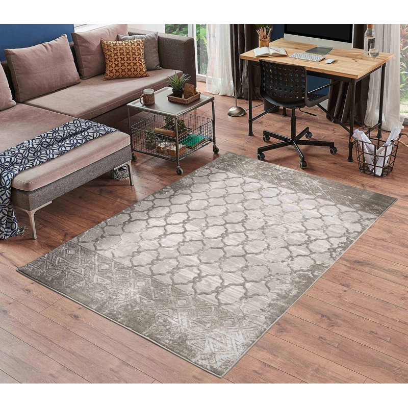 Howells Geometric Area Rug, Rectangle 240 x 320cm
