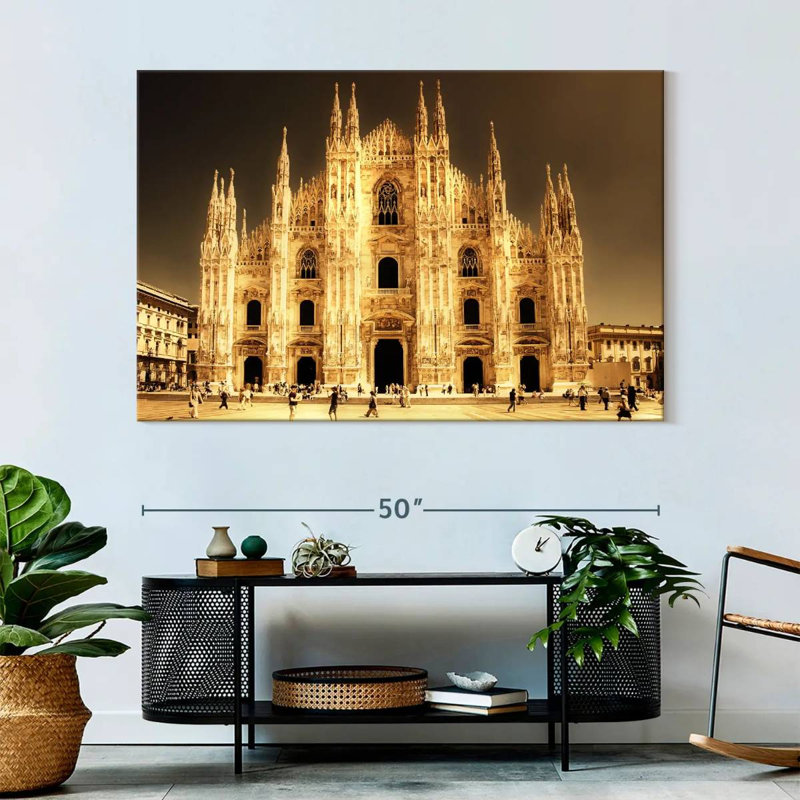Ravi Gothic Milan Cathedral, 34" H x 51" W