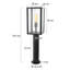 Souders Black Metal Pathway Light