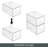 Stackable Plastic Storage Organizer Bins With Pull-Out Drawer For Closet, Cabinet, Shelf, And Dresser Organization - Clear