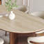 Table de salle à manger ovale de style français-2035492706