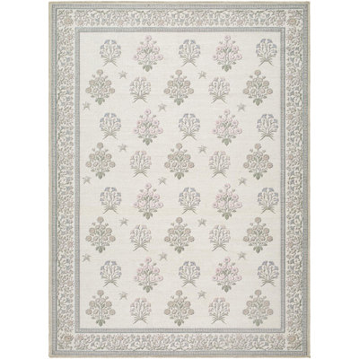 Tapis lavable à la machine Erinn Myla