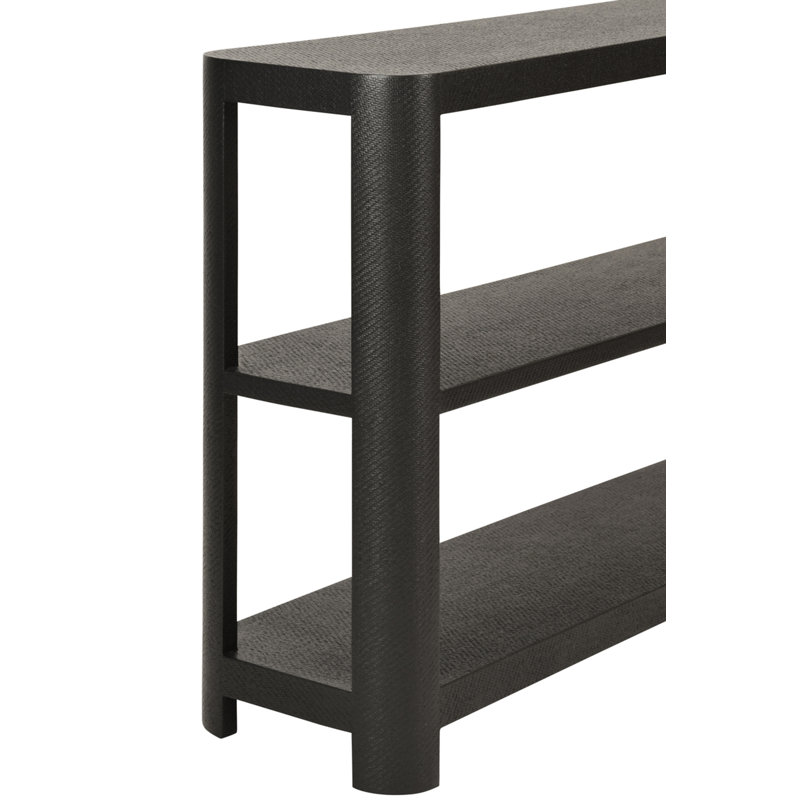 54'' W Console Table, Black