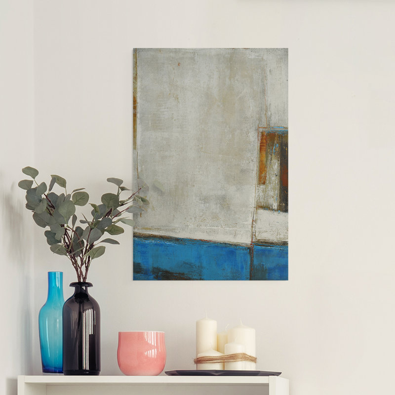 Une fenêtre déformée - impression sur toile seulement - non encadrée