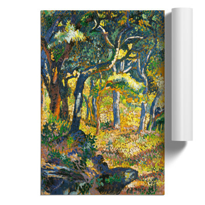A Clearing In Provence by Henri-Edmond Cross - No Frame Painting