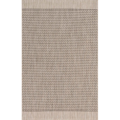 Tapis intérieur / extérieur gris / noir Shanklin