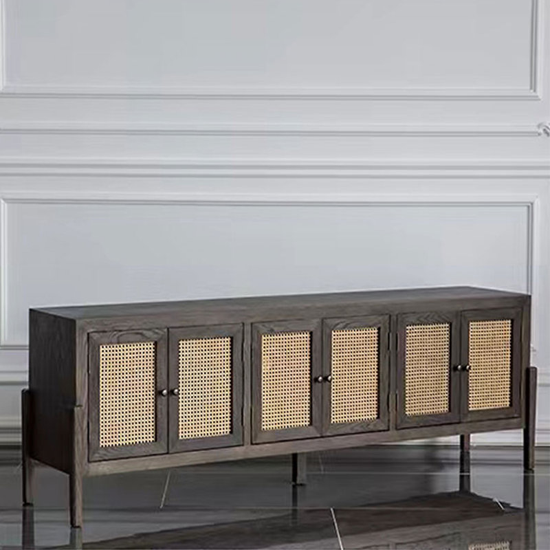 Meuble télé de style américain rétro, H 25,59 po x l 78,74 po x P 17,72 po