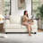 63 '' Upholstered Sofa 2 Seater Couches Small Loveseat For Small Apartment Living Room-1634482923