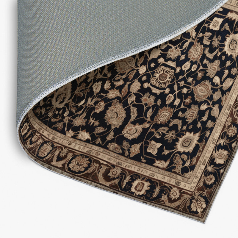 Tapis turc intérieur et extérieur brun, Rectangle 4pi x 6 pi