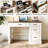Farmhouse 47" Executive Desk With File Drawer-1883223339