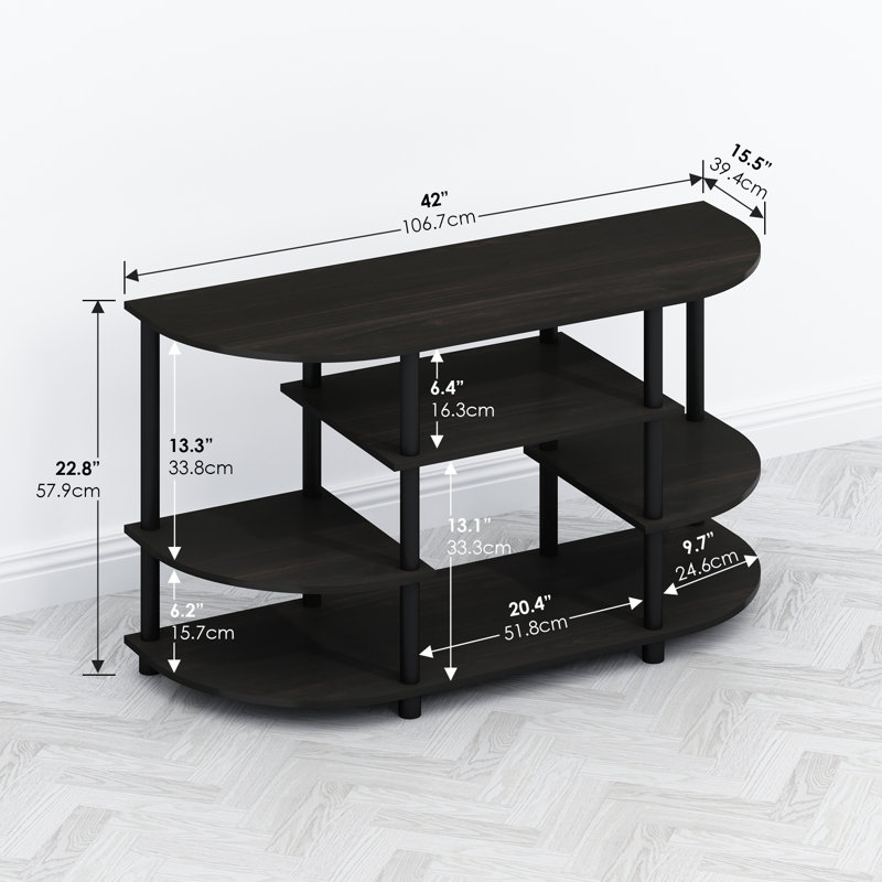 Meuble télé de coin Furinno Tomi