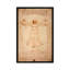 «Vitruvian Man 1492» par Leonardo Da Vinci, impression sur toile-1676894258-1732121187-1732121196