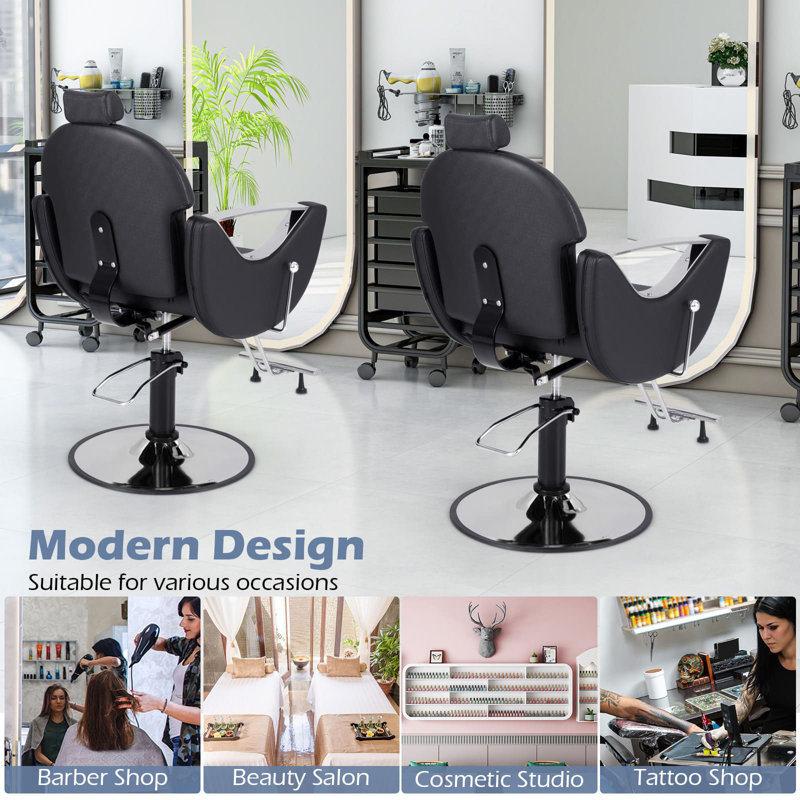 Inbox Zero Hyslop Foam Padding Drafting Chair