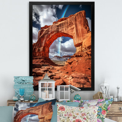 Arche de montagne chromatique - reproduction sur toile