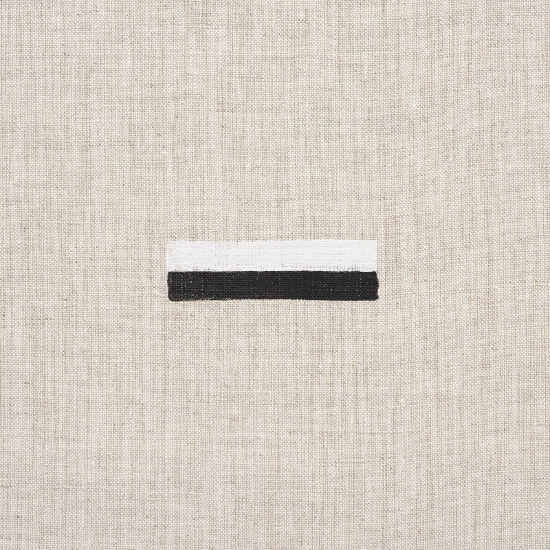 Tissu Schumacher x Caroline Z Hurley, Noir / Blanc