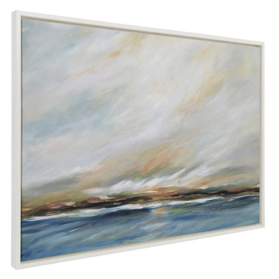 «Sunday Morning» par Mary Sparrow, reproduction d'art sur toile encadrée