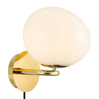 Steel Flush Mounted Sconce
