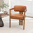 Stanford Faux Leather Upholstered Solid Wood Dining Chair-1235975655