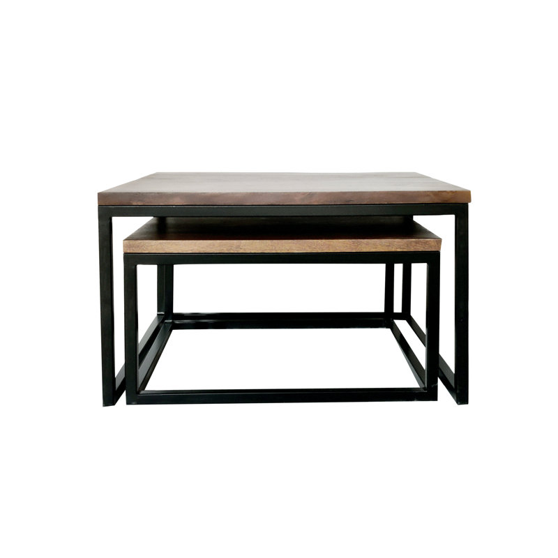 Timko Frame Coffee Table, Walnut