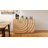 47.2" Wide Sideboard Buffet Cabinet With 2 Doors And 3 Drawers, Adjustable Shelves-811442285