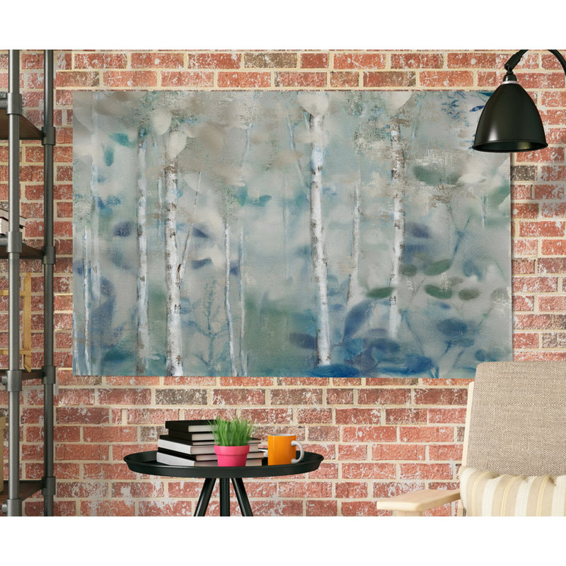 «Zen Forest II», reproduction de cadre photo sur papier, H 18 po x l 27 po x 1,5 po, Toile tendue